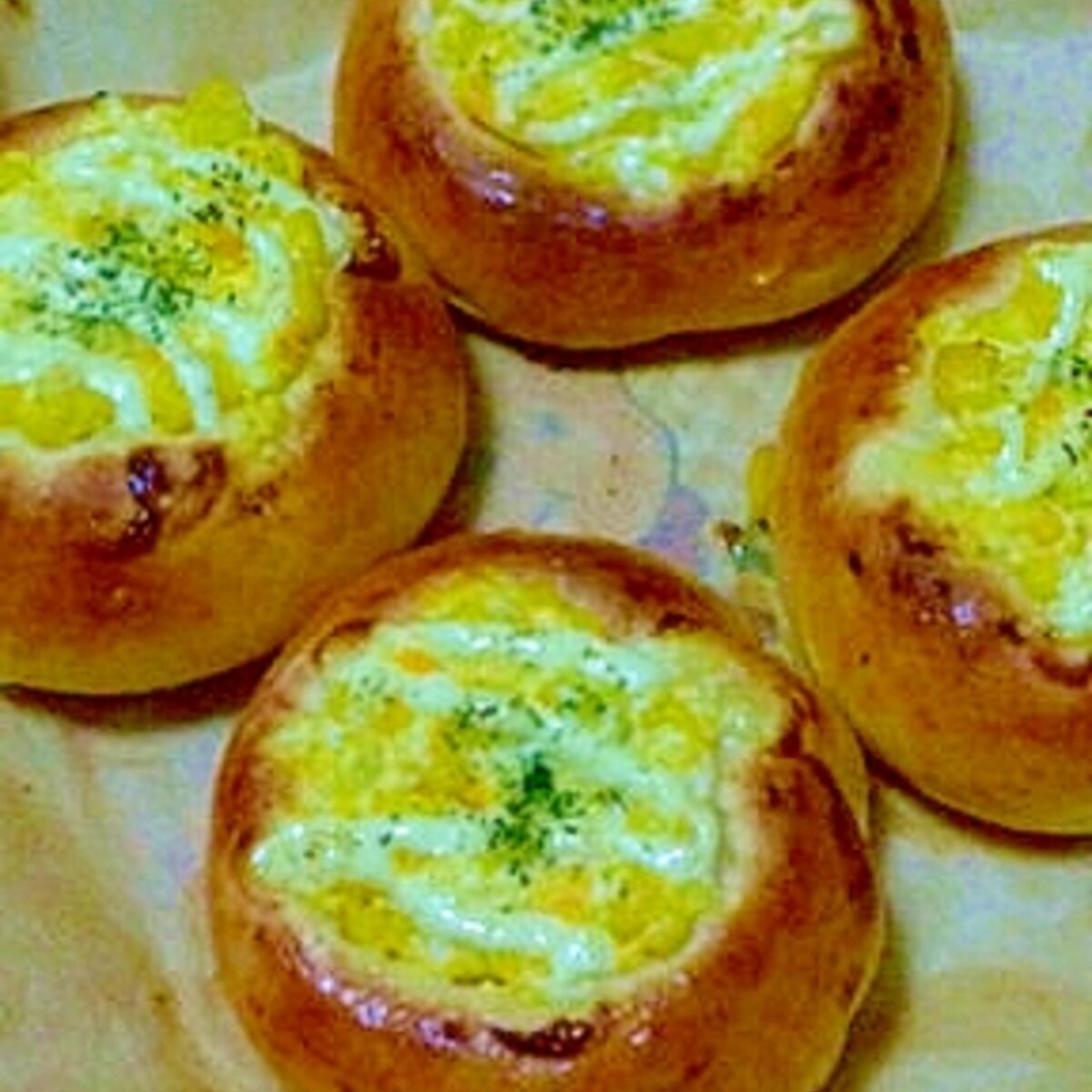コーンとゆで卵のお惣菜パン レシピ 作り方 By Nana Po 楽天レシピ コーンとゆで卵のお惣菜パン レシピ 作り方 By Nana Po 楽天レシピ